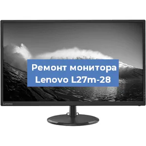 Замена разъема HDMI на мониторе Lenovo L27m-28 в Новосибирске